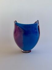 Beautiful Vintage Garcia Studio Art Glass Vase picture