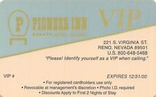 Pioneer Inn - Reno, NV - 2000 Special Issue VIP Card picture