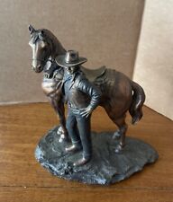 John Wayne Tall In The Saddle  Bradford Exchange Statue Standing Proud A0039 picture