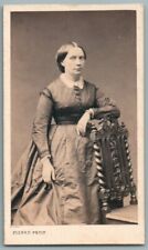 1860 CDV Woman looking to the side photographed by Pierre Petit in Paris. picture