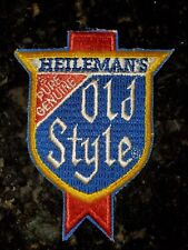 Vintage Heileman's Old Style Embroidered Patch 3