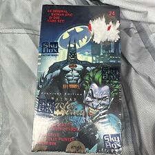 1996 SkyBox Batman Master Series Premiere Edition Factory Sealed Hobby Box DC picture