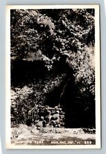 RPPC Ashland OR, Lithia Park, Oregon Vintage Postcard picture