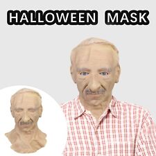 The Elder Halloween Holiday Cosplay Funny Masks Supersoft Old Man Adult Masks picture