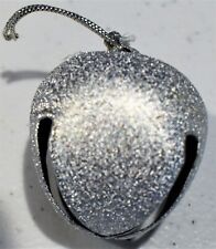 Large Silver Christmas Bell Ornament picture
