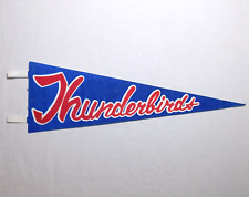 Vintage 1980s THUNDERBIRDS United States Air Force USAF Souvenir 25 X 8 Pennant picture