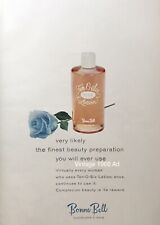 1960 PRINT AD Bonnie Bell Ten-o-Six Vintage Lotion PRINT AD Bottle Art Good Cond picture