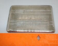 Vintage 60% Silver Art Nouveau Card Case Cigarette Holder 5