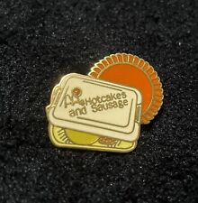 (Brand New) Vintage McDonald’s Small Pin 1980's Breakfast Hotcakes Collectible picture
