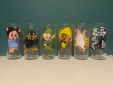 Looney Tunes Pepsi Warner Bros 1973 Lot Of 6 Glasses picture