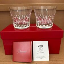 Suntory Baccarat Whisky Crystal Year Tumbler Rosa pair shot glass 2015 LIMITED picture