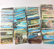 Lot Vintage Postcards 1000+ U.S.A. Towns Streets Landscape States Holiday Church picture