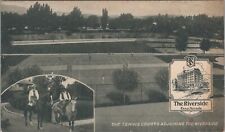 Postcard The Tennis Courts Adjoining the Riverside Reno Nevada NV  picture