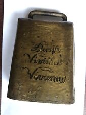 Antique French Bell Dum Vivamis Vivamus  picture