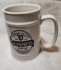 Guinness Beer Brewery Stein Embossed Tankard Harp 250th anniversary Pub Mug picture