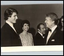 HISTORIC SUPERMAN PREMIERE CHRISTOPHER REEVE 1978 JIMMY CARTER Photo 256 picture