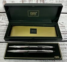 Vintage CROSS Pen & Pencil Set Chrome WORKING picture