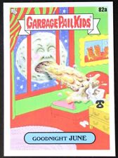 2022 Topps Goodnight JUNE Garbage Pail Kids 82a Sticker Trading Card Checklist A picture