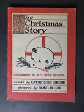 Vintage 1940 The Christmas Story According To The Holy Gospel -VERY RARE Book picture