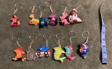 Big Kahuna Fun Sharks/Seal/Dinos Keychains Lot Of 12 picture