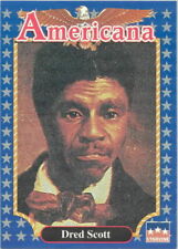 DRED SCOTT - Slave - #167 -- 1992 Americana Trading Card -- 3 Card Lot / $1.95 picture