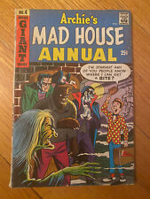 ARCHIE SERIES ARCHIE’S MADHOUSE ANNUAL # 4 1966 MONSTERS VG+ COMIC  picture