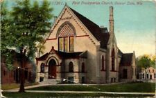 Postcard~Beaver Dam, Wis.~First Presbyterian Church  ~Posted 1915  picture