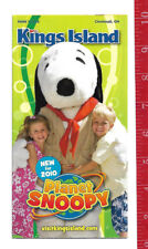 Vintage 2010 Kings Island Park Guide Planet Snoopy   picture