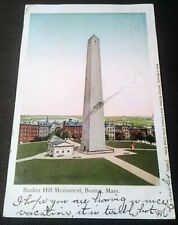 Boston, Massachusetts Bunker Hill Monument Copper Windows, #13408 1906 Post Card picture