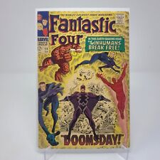 Fantastic Four 59 Doctor Doom, Silver Surfer, & the Inhumans 1967 (Mid-Grade) picture