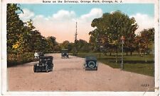 Orange NJ Scene on the Driveway Orange Park 1930  picture