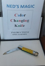 Color Changing Knife: Gold Knife Changes from Gold to Green & Back Again picture