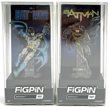FiGPiN Batman Collectible Pins Batman #821 & Batman #823 Set of 2 picture