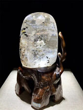 Top 7.15LB Natural colours Ghost quartz mineral quartz crystal specimen healing picture