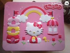 Hello Kitty Tin Lunchbox with 100 PC Puzzle  from Sanrio Lmt. picture