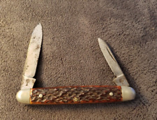 Vintage Solingen Folding Pocket Knife - 2 Blades, 3 inches picture