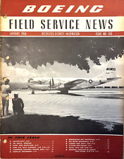 Restricted Boeing Field Service News 1954 Maintenece Booklet B-47 Stratojet picture