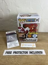Gol D. Roger Chase Funko Pop #1274 One Piece Gold Signed Autograph COA NOT MINT picture