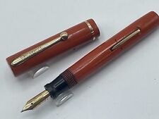 Sheaffer 3-25 Orange Fountain Pen 14k Nib - Vintage, restored picture