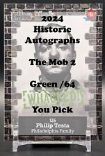 2023 Historic Autographs The Mob 2 Green /64 - You Pick picture