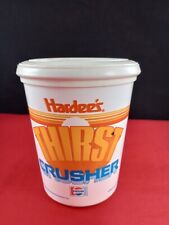 Vtg 1990's Hardee's THIRST CRUSHER Fast Food Cup *522 picture