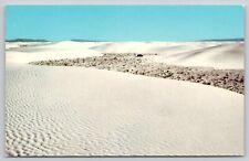 Postcard NM White Sands National Monument Ripples Of White Sand picture