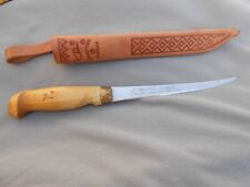 NOS VINTAGE RAPALA J MARTTINI FINLAND FISH FILET KNIFE WITH SHEATH picture