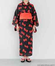 PSL Sanrio Hello Kitty 50th Anniversary x LOWRYS FARM Japan Kimono Yukata Black picture
