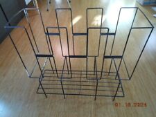 REDUCED Rare Mid Century Modern Wire Record Holder picture