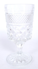 One Anchor Hocking Wexford Crystal Pattern Claret Wine Glass Glassware Barware picture