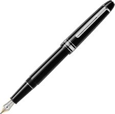 New Authentic Montblanc Meisterstuck Platinum  Fountain Pen F Price Drop 24 hrs picture