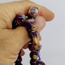 New Rare Islamic colorful Sandalos Amber Rosary Tasbih 33Prayer beadسندلوس خريطه picture