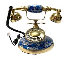 Rotary Telephone Antique Victorian Nautical Brass Working Bautiful Telephone picture