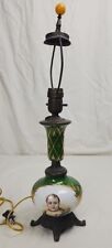 Antique French Lamp Portrait of Napoleon  Converted To Electric  picture